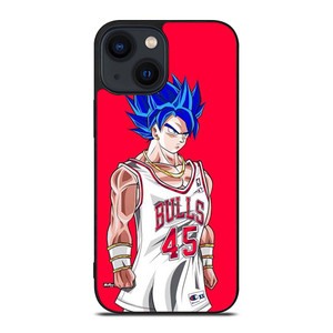 GOKU CHICAGO BULLS DRAGON BALL iPhone 14 Plus Case Cover