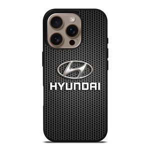 HYUNDAI METAL LOGO iPhone 16 Pro Case Cover HYUNDAI METAL LOGO iPhone 16 Pro Case Cover