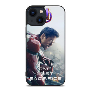 IRON MAN AVENGERS ENDGAME SACRIFICE iPhone 14 Plus Case Cover