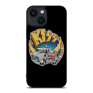 KISS BAND LOGO VAN iPhone 14 Plus Case Cover