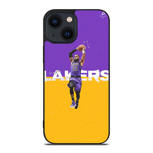 LA LAKERS LEBRON JAMES ART iPhone 14 Plus Case Cover