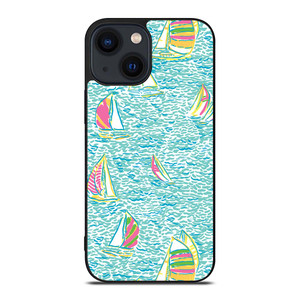 LILLY PULITZER SAILBOAT iPhone 14 Plus Case Cover