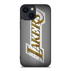 LOS ANGELES LAKERS METAL LOGO iPhone 14 Plus Case Cover