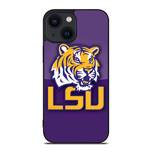 LSU TIGERS FOOTBALL LOGO iPhone 14 Plus Case Cover