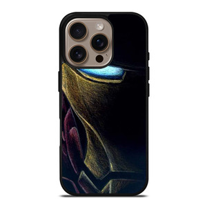 IRONE MAN AVENGERS FACE ART iPhone 16 Pro Case Cover IRONE MAN AVENGERS FACE ART iPhone 16 Pro Case Cover