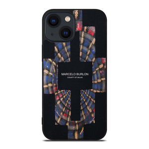 MARCELO BURLON COUNTY OF MILAN LOGO iPhone 14 Plus Case Cover