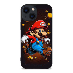 MARIO BROSS GAME CARTOON iPhone 14 Plus Case Cover