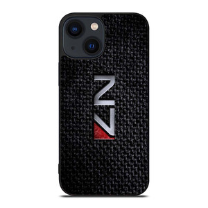 MASS EFFECT N7 METAL LOGO iPhone 14 Plus Case Cover