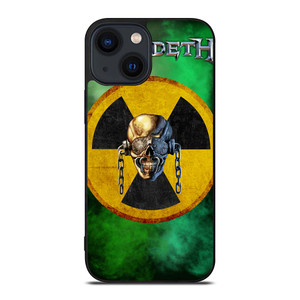 MEGADETH NUCKLEAR LOGO iPhone 14 Plus Case Cover