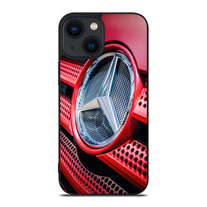 MERCEDES BENZ LOGO EMBLEM RED iPhone 14 Plus Case Cover