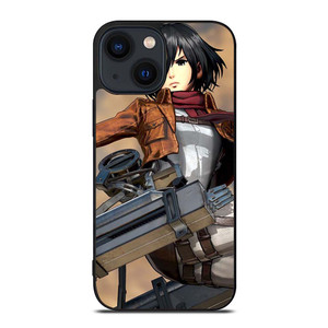 MIKASA ACKERMAN ATTACK ON TITAN iPhone 14 Plus Case Cover