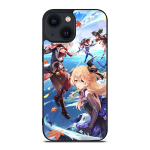MOBILE GAME CHARACTERS GENSHIN IMPACT iPhone 14 Plus Case Cover