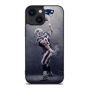 NEW ENGLAND PATRIOTS ROB GRONKOWSKI iPhone 14 Plus Case Cover