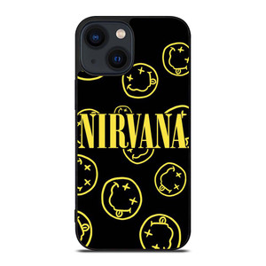 NIRVANA SMILEY COLLAGE iPhone 14 Plus Case Cover