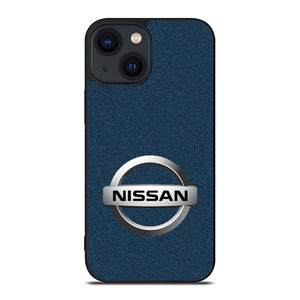 NISSAN CAR LOGO DENIM iPhone 14 Plus Case Cover