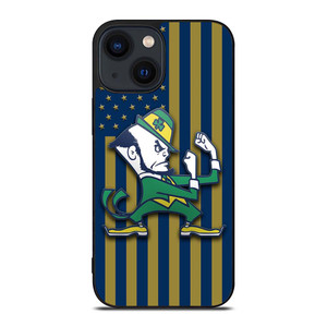 NOTRE DAME FIGHTING IRISH FLAG iPhone 14 Plus Case Cover