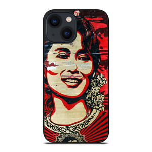 OBEY AUNG SAN SUU KYI iPhone 14 Plus Case Cover