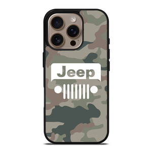 JEEP CAMO LOGO iPhone 16 Pro Case Cover JEEP CAMO LOGO iPhone 16 Pro Case Cover