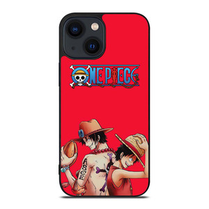 ONE PIECE LUFFY AND ACE iPhone 14 Plus Case Cover