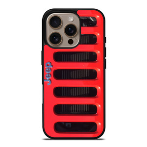 JEEP RED iPhone 16 Pro Case Cover JEEP RED iPhone 16 Pro Case Cover