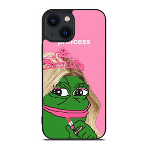 PEPE THE FROG PRINCESS iPhone 14 Plus Case Cover