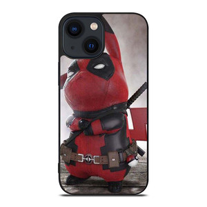 PIKACHU POKEMON DEADPOOL iPhone 14 Plus Case Cover
