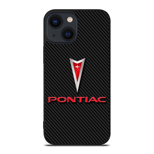 PONTIAC LOGO CAR ICON CARBON iPhone 14 Plus Case Cover