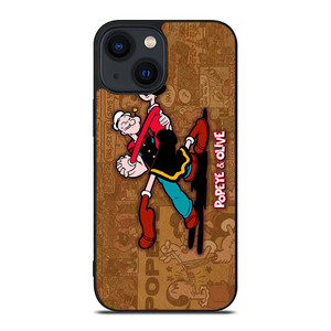 POPEYE AND OLIVE DANCE iPhone 14 Plus Case Cover