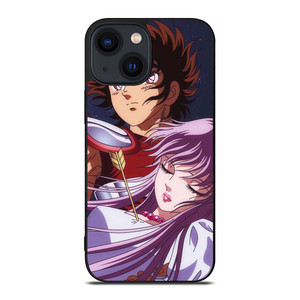SAINT SEIYA AND PRINCESS iPhone 14 Plus Case Cover