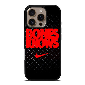 JON JONES BONES KNOWS UFC iPhone 16 Pro Case Cover JON JONES BONES KNOWS UFC iPhone 16 Pro Case Cover