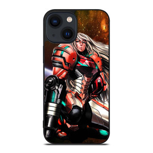 SAMUS ARAN METROID-Recovered iPhone 14 Plus Case Cover