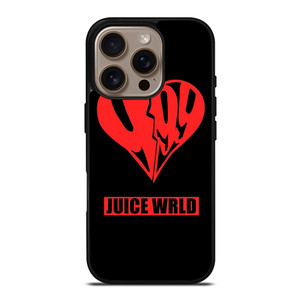 JUICE WRLD 999 HEART LOGO iPhone 16 Pro Case Cover