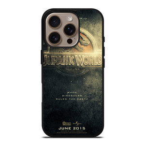 JURASSIC WORLD POSTER iPhone 16 Pro Case Cover JURASSIC WORLD POSTER iPhone 16 Pro Case Cover