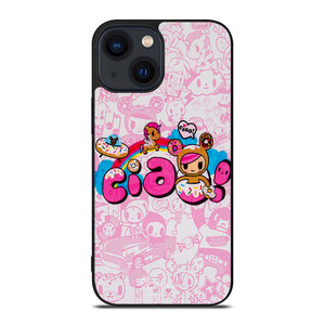 TOKIDOKI DONUTELLA UNICORNO CIAO iPhone 14 Plus Case Cover