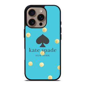 KATE SPADE NEW YORK LOGO BLUE ICON iPhone 16 Pro Case Cover