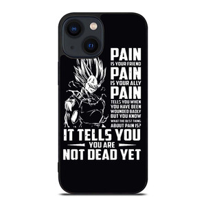 VEGETA QUOTE DRAGON BALL 2 iPhone 14 Plus Case Cover