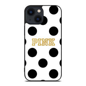 VICTORIA S SECRET PINK POLKADOTS iPhone 14 Plus Case Cover