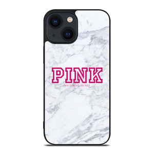 VICTORIA'S SECRET PINK MARBLE iPhone 14 Plus Case Cover