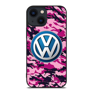 VW VOLKSWAGEN PINK CAMO iPhone 14 Plus Case Cover