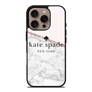 KATE SPADE NEW YORK LOGO MARBLE ICON iPhone 16 Pro Case Cover