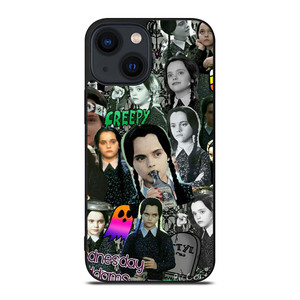 WEDNESDAY ADDAMS COLLAGE iPhone 14 Plus Case Cover