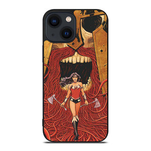 WONDER WOMAN CARTOON iPhone 14 Plus Case Cover