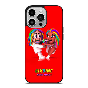 6IX9INE X NICKI MINAJ CARTOON iPhone 14 Pro Case Cover