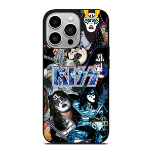 ACE FREHLEY KISS BAND COLLAGE iPhone 14 Pro Case Cover
