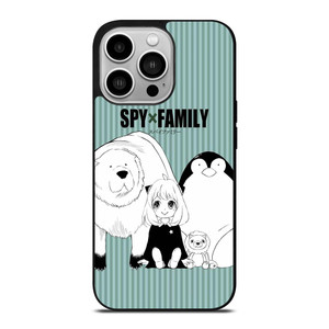 ANYA AND BOND FORGER SPY FAMILY MANGA ANIME iPhone 14 Pro Case Cover