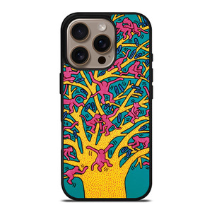 KEITH HARING COLOR FULL TREE iPhone 16 Pro Case Cover KEITH HARING COLOR FULL TREE iPhone 16 Pro Case Cover