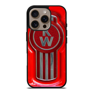 KENWORTH TRUCK LOGO RED iPhone 16 Pro Case Cover KENWORTH TRUCK LOGO RED iPhone 16 Pro Case Cover
