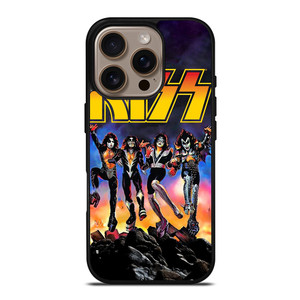 KISS BAND ROCK AND ROLL iPhone 16 Pro Case Cover KISS BAND ROCK AND ROLL iPhone 16 Pro Case Cover