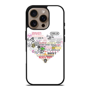 KPOP ALL BAND LOVE iPhone 16 Pro Case Cover KPOP ALL BAND LOVE iPhone 16 Pro Case Cover