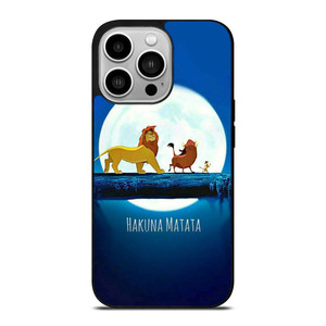 DISNEY HAKUNA MATATA LION KING iPhone 14 Pro Case Cover